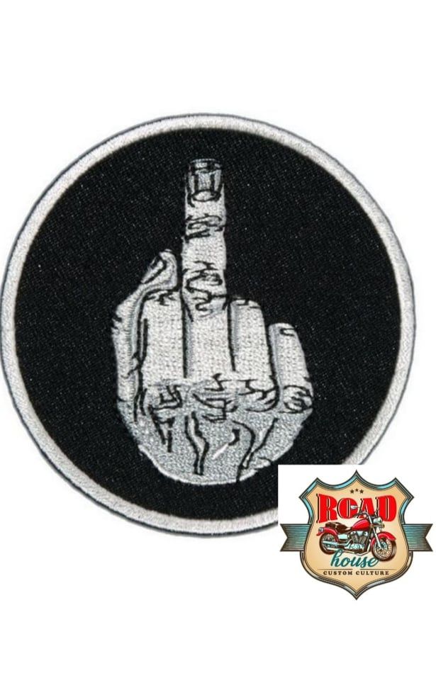 PATCH ÉCUSSON BIKER BLASON FUCK