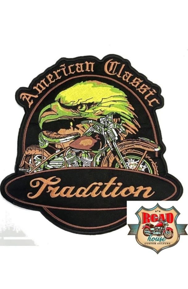 ECUSSON PATCH AMERICAN AIGLE MOTO TRADITION