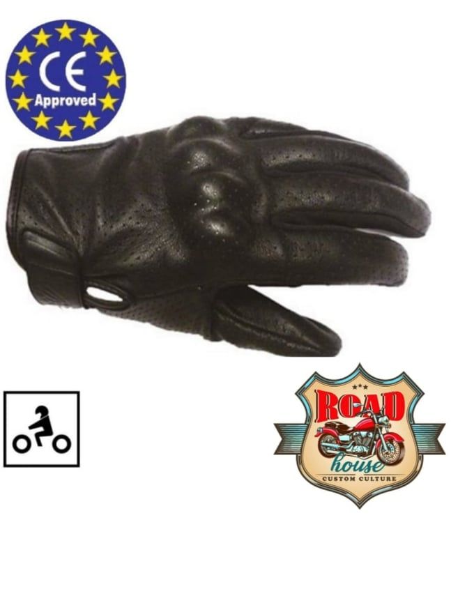 GANTS ETE FEMME EN CUIR PERFORÉ HOMOLOGUÉS MOTO