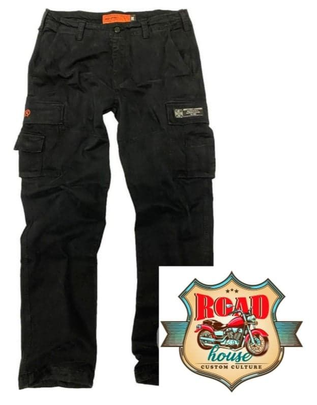 PANTALON CARGO NOIR WEST COAST CHOPPERS