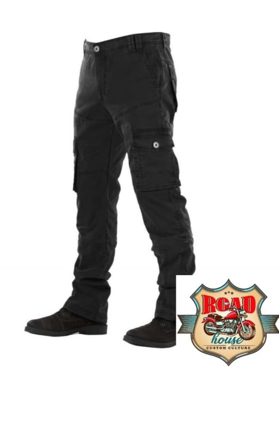 PANTALON JEANS CARPENTER NOIR HOMOLOGUÉ HOMME