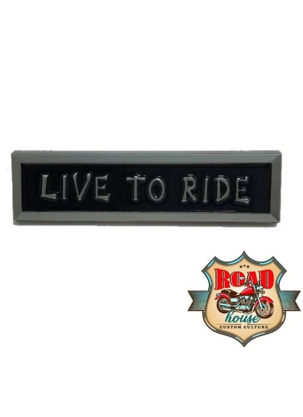 PIN'S BIKER LIVE TO RIDE