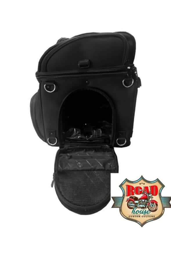 SACOCHE MOTO CHIEN & CHAT - PANIER TOP CASE MOTOS ET TRIKES