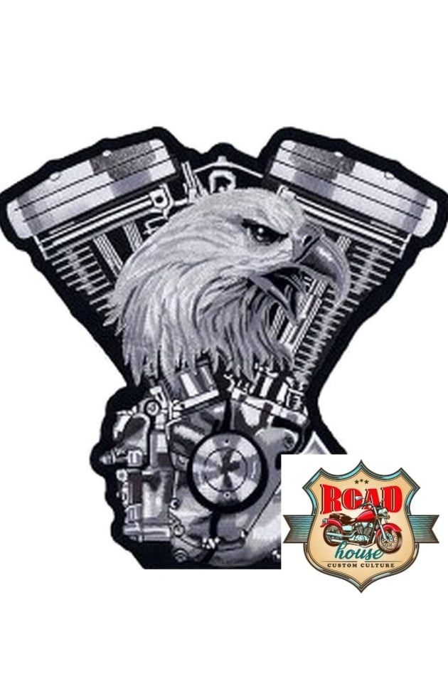 PATCH ÉCUSSON BIKER AIGLE VTWIN.