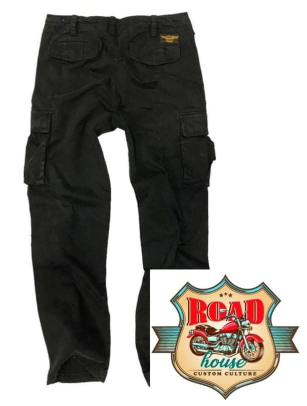 PANTALON CARGO NOIR WEST COAST CHOPPERS