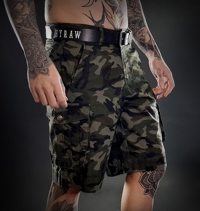 SHORT HOMME ARMY hyraw