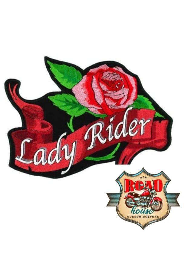 PATCH THERMOCOLLANT LADY RIDER & ROSES