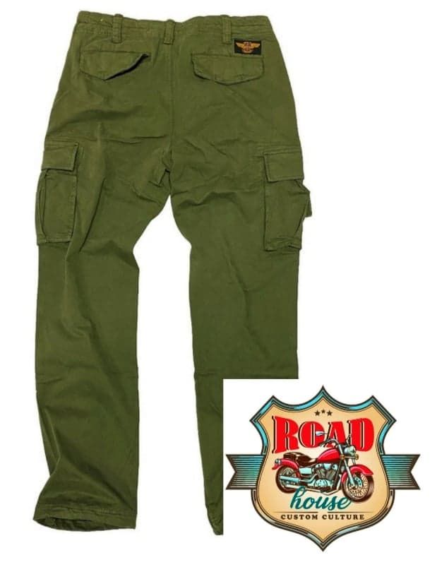 PANTALON CARGO KAKI WEST COAST CHOPPERS