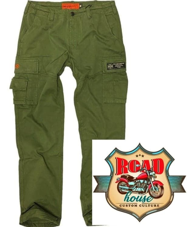 PANTALON CARGO KAKI WEST COAST CHOPPERS