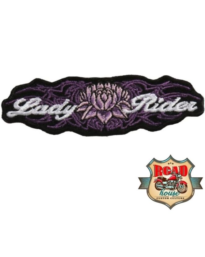 PATCH LADY RIDER FLEUR DE LOTUS